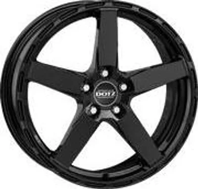 Produktbild von ALUFELGE DOTZ MarinaBay black 8.5x18 5x108 ET 45 BLACK MATT