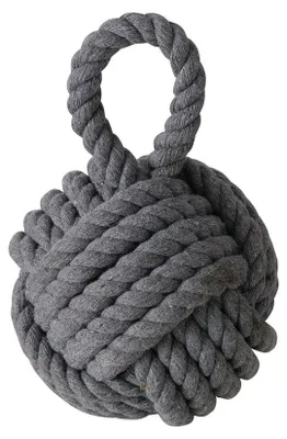 Produktbild von Türstopper Zuber Jute Textil H/Ø 23/15 cm grau natur Stückpreis