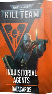 Produktbild von Warhammer 40.000 Kill Team Inquisitorial Agents Datacards Englisch