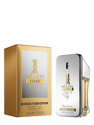 Produktbild von Rabanne 1 Million Lucky, Männer, 50 ml, Spray, ALCOHOL DENAT. PARFUM (FRAGRANCE) AQUA (WATER) BENZYL SALICYLATE ETHYLHEXYL METHOXYCINNAMATE..., 1 Stück(e)
