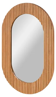 Produktbild von MASSIVMOEBEL24 Wandspiegel Mango 50x3x75 natur lackiert BARCELONA #560