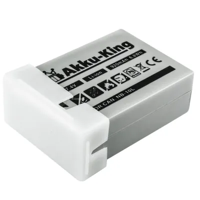 Produktbild von Akku-King 20109252, Canon, 920 mAh, 7,4 V, Lithium-Ion (Li-Ion)