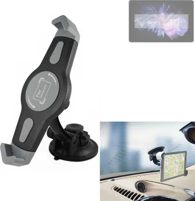 Produktbild von K-S-Trade Scheiben-Halterung für Tablets kompatibel mit Doogee T30 Max KFZ Tablet Saugnapf Auto Halterung Windschutzscheibe Holder Halter