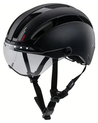 Zdjęcie produktu dla Kask miejski Contec Como, czarny, rozmiar M-L, czarny, rozmiar M-L