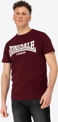 Immagine prodotto di T-shirt uomo regular fit FULWOOD Oxblood/Ecru 3XL Lonsdale