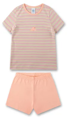 Produktbild von Sanetta Mädchen-Schlafanzug kurz orange 104
