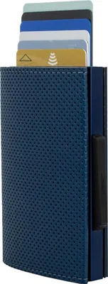 Produktbild von Ögon Cascade Wallet Kartenetui RFID-safe Traforato Blau