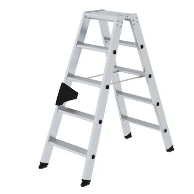 Produktbild von MUNK Stehleiter mit ergo-pad beidseitig begehbar 2x5 Stufen