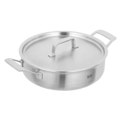 Produktbild von Kuhn Rikon Servierpfanne Edelstahl mit Edelstahldeckel 24 cm