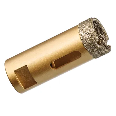 Produktbild von GraniFix Ø 25 mm Diamantbohrer M14 Bohrkrone Fliesenbohrer Trockenbohrer Diamantbohrkrone für Winkelschleifer Trennschleifer