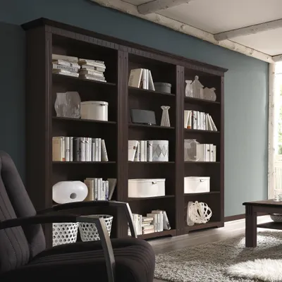 Produktbild von Regalwand kolonial Kiefer massiv 243 cm Cordoba