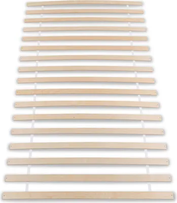 Produktbild von PASIA Lattenrost 120 x 200 cm, Natur - Rollrost aus hochwertigem Birke-Schichtholz, 17 stabile Federleisten, inklusive Montageschrauben, flexibel einsetzbar als Ersatz oder für Neubett