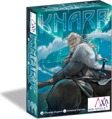 Produktbild von MM-Spiele | Knarr | Familienspiel | Strategiespiel | Für Wikinger-Fans und wahre Spieler | Kenner Gesellschaftsspiel | mit tollen Wikinger-Illustrationen | Für 2-4 Spieler ab 10 Jahren