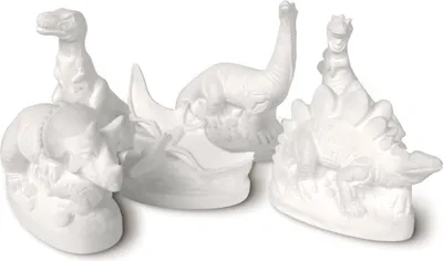 Image de Graine Creative moule en latex dinosaure set 6 pièces kit de bricolage