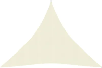 Produktbild von The Living Store Sonnensegel 160 g/m² Creme 3x3x3 m HDPE
