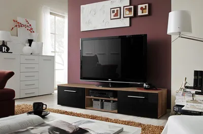 Produktbild von TV Ständer RTV Lowboard Wohnwand Wohnzimmermöbel Sideboard Holz Modern Design
