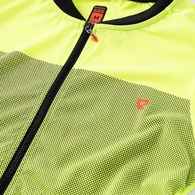 Produktbild von Radvik - "Echo BV" Radfahr-Trikot für Herren PP14892 (XL) (Schwarz/Neon-Grün)
