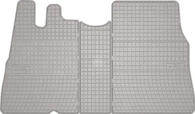 Produktbild von Gummi-Fußmatten für Fiat Ducato II 1994-2006 – Lieferwagen, Typ 230/244, Set 3, Befestigung