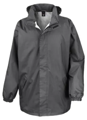 Image de Veste Result Core pour homme, imperméable, coupe-vent FK598 (XL) (gris acier)