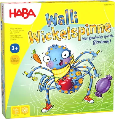 Image de Haba ! !! Jeu - Walli l'araignée sinueuse (DE = F 1306567003 - NL 1306567003) (DE/E/F/NL/IT/ES)