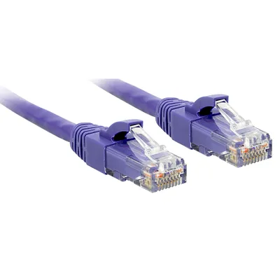 Produktbild von LINDY Patchkabel Cat6 U/UTP violett 3.00m