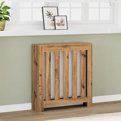 Produktbild von vidaXL Panele grzejnikowe Artisan dąb 78x20x82 cm materiał drewnopochodny