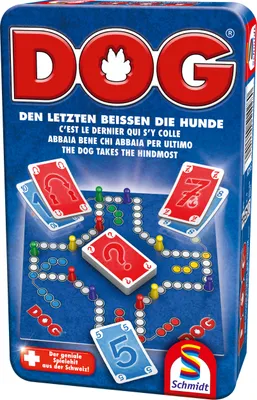 Zdjęcie produktu dla Schmidt Spiele DOG, Gra planszowa, Rodzina, Gra rodzinna