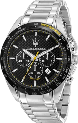 Produktbild von Maserati Herren Uhr TRAGUARDO Chronograph Edelstahl silber UMAR8873612042
