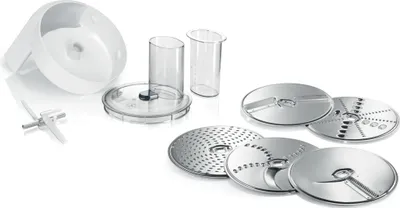 Obrázek produktu pro Bosch MUZ5VL1 VeggieLove set kontinuální kráječ včetně 5 plátků pro MUM5