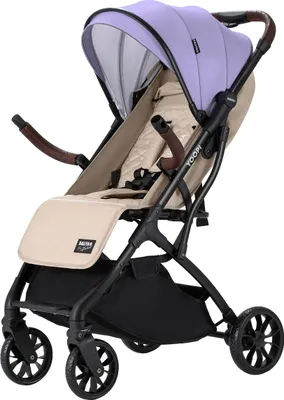 Produktbild von Daliya® YOOPI Reisebuggy, faltbar, mit Teleskopgriff, Flugzeug Buggy, Alluminiumrahmen, Stufenlose Rückenlehne, Stadt-Buggy, Aufbewahrungstasche