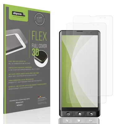Image de 2x Full Cover mat Film pour Maxcom MS601 Film de protection écran