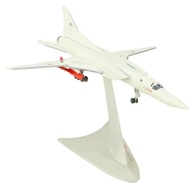 Flugzeugmodell Tupolev TU-22M3M, Maßstab 1:200, Metall