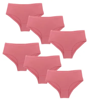 Produktbild von Bio-Baumwoll-Mädchen Hipster-6er Pack