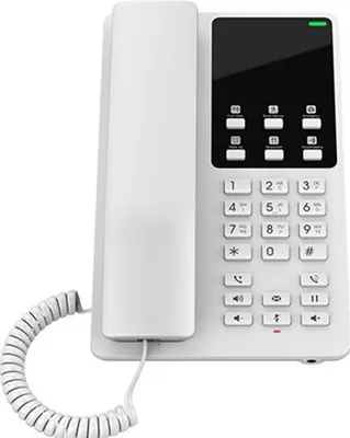 Immagine prodotto di Grandstream GHP620, telefono IP, bianco, cornetta con cavo, 2 linee, LCD, Gigabit Ethernet