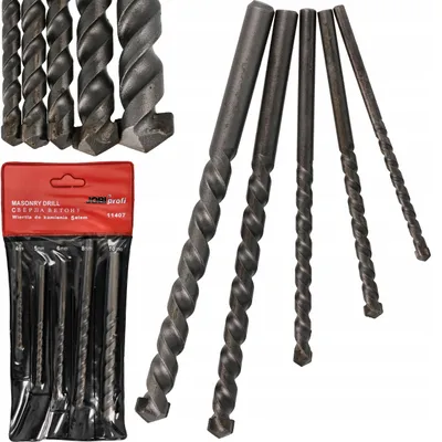 Produktbild von Jobi Betonbohrer-Set 5-teilig HSS-Spitzen 4-10 mm