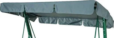 Zdjęcie produktu dla AMPO Dach na huśtawkę z wycięciami 120x214 cm ciemny szary