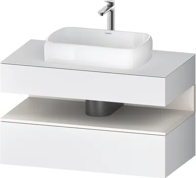 Produktbild von DURAVIT QA4731084180010 QTG KWTU WH Ek. 1000x550x600 Wß Mt. H