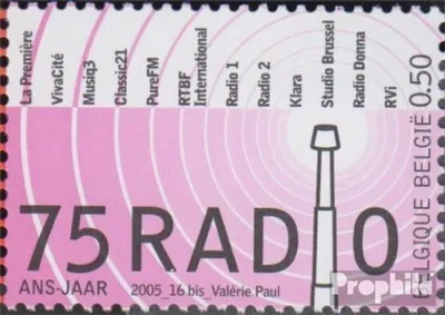 Produktbild von Briefmarken Belgien 2005 Mi 3463 (kompl.Ausg.) postfrisch Radioninstitut
