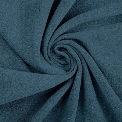 Produktbild von Leinen mit Viskose Bekleidungsstoff - dunkeljeans (Stellar)