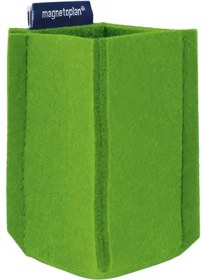 Produktbild von magnetoplan 1227605 magnetoplan Stifteköcher magnetoTray, small, grün
