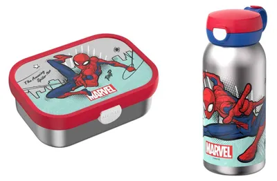 Produktbild von Mepal CAMPUS Edelstahl-Lunchset 2-teilig - Spiderman
