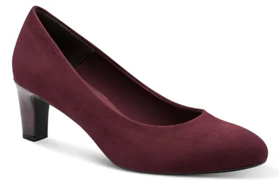 Produktbild von Tamaris Damen Pumps mit klassischem Blockabsatz vegan 1-22418-41, Größe:37 EU, Farbe:Rot