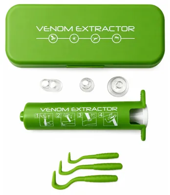 Produktbild von Zeckenentferner & Giftabsauger Set - 2-in-1 Kombi für Haustiere und Menschen