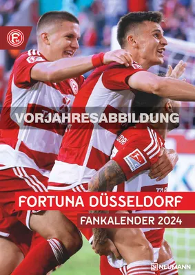 Produktbild von Fortuna Düsseldorf 2025 A3-Kalender - Fan-Kalender Fußball-Kalender - 29,7x42 - Sport