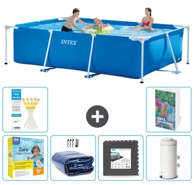 Productafbeelding van Rechthoekig zwembad - 300x200x75 cm - 5-delig - Model S111