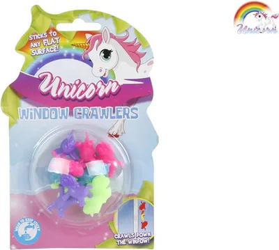 Produktbild von Einhorn-Fensterläufer 2cm 12St