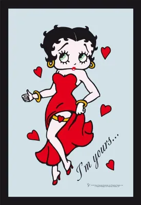 Obrázek produktu pro KS346 Betty Boop - I'm Yours - Zrcátko s potiskem