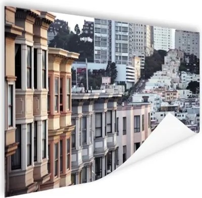 Produktbild von MuchoWow® Poster San Francisco - Architektur - Makro 120x80 cm - Bilder