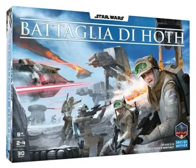 Immagine prodotto di Star Wars: Battaglia di Hoth (Edizione italiana) – Miniature – Days of Wonder – 2-4 giocatori – 8+