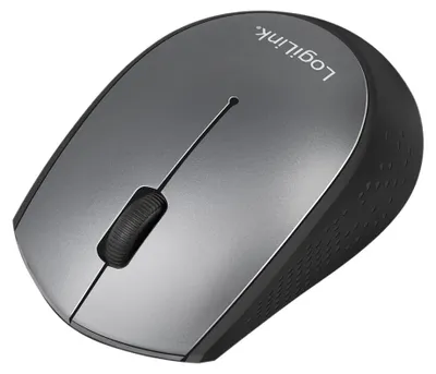 Productafbeelding van LogiLink draadloze USB-C muis, 2,4 GHz, zwart (verpakt per stuk)